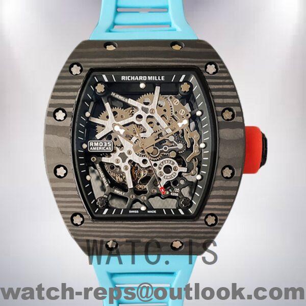 Richard Mille RM35 Men RM35-030 Around 48*40mm Mechanical Watch