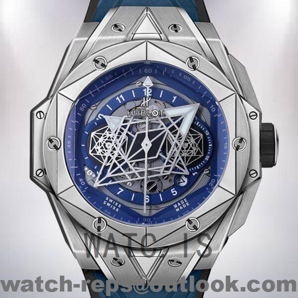 Hublot Big Bang 418.NX.5107.RX.MXM20 Men 44mm Blue Dial Watch
