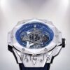 Hublot Big Bang 418.NX.5107.RX.MXM20 Men 44mm Blue Dial Watch - Image 3