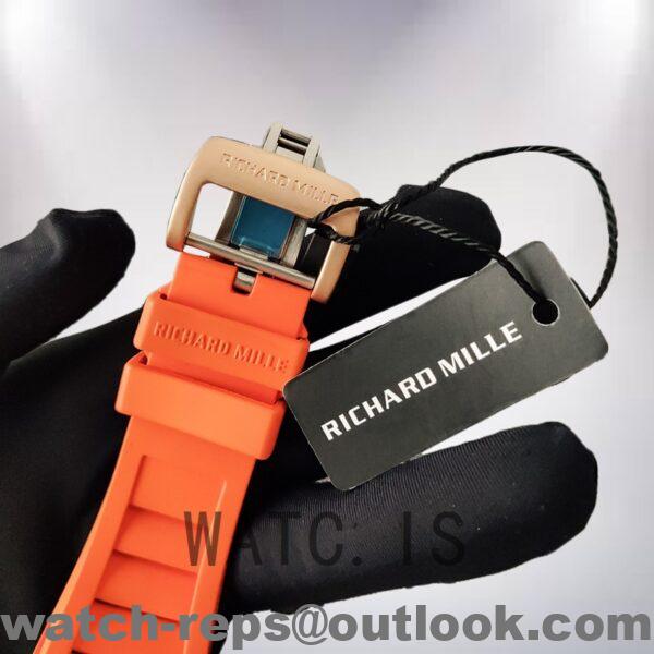 Richard Mille RM35 Around 48*40mm Men RM35-020 Mechanical Rubber Band Watch - Image 4