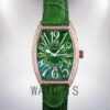 Franck Muller Casablanca 40mm 5850 Ladies Rose Gold-tone Green Dial Watch - Image 2