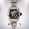Richard Mille RM35 RM35-016 Around 48*40mm Men Rubber Band Silver-tone Watch - Image 2