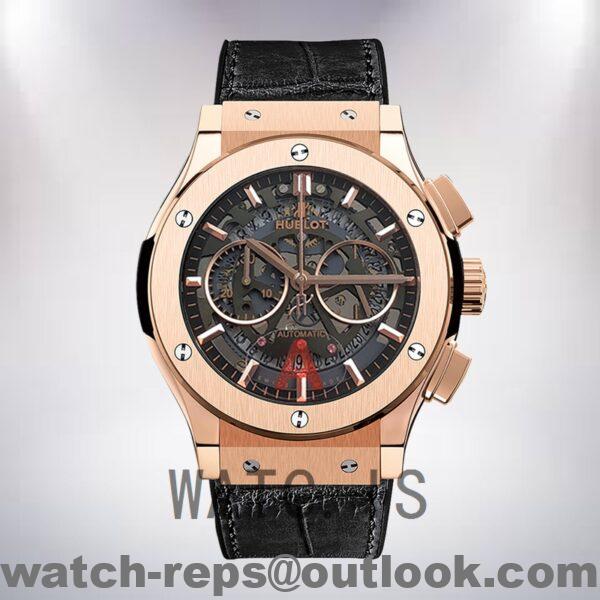 Hublot Classic Fusion 44mm 525.OX.0180.LR Men Rose Gold-tone Watch - Image 2