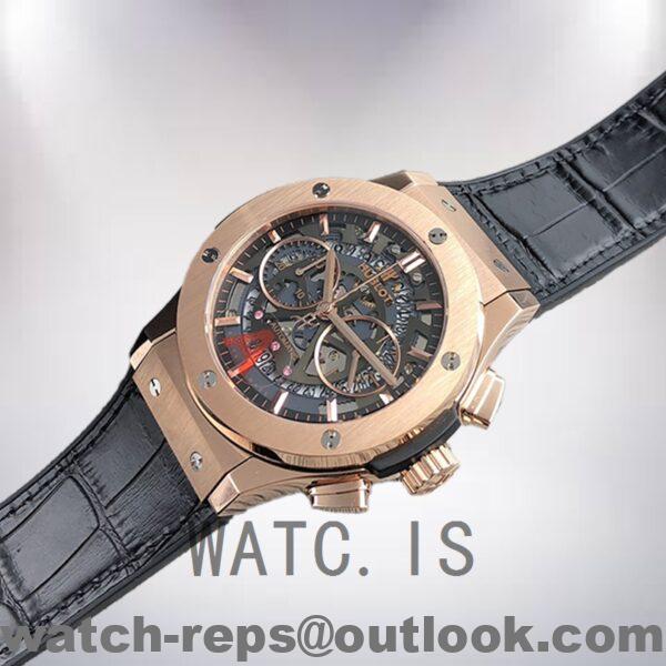 Hublot Classic Fusion 44mm 525.OX.0180.LR Men Rose Gold-tone Watch - Image 3