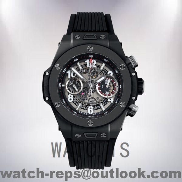 Hublot Big Bang Men 411.CI.1170.RX 44mm Rubber Band Watch - Image 2