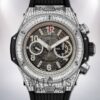 Hublot Big Bang 411.NX.1170.RX.0904 44mm Men Automatic Rubber Band Watch