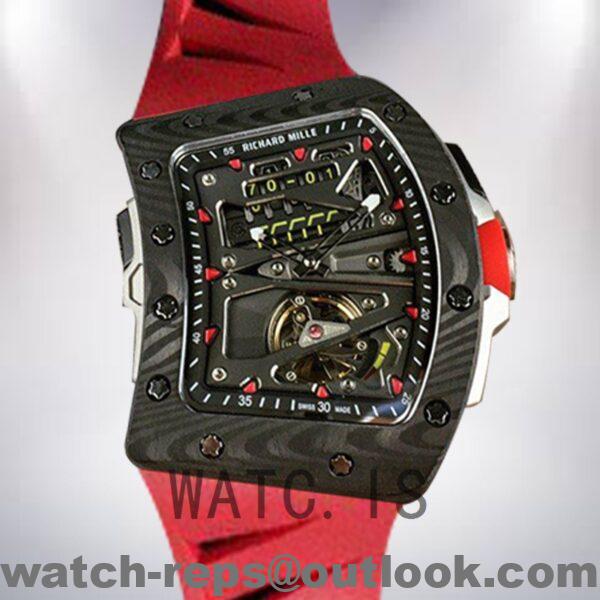 Richard Mille RM70-01 RM70-01-001 Men Around 49x55mm Black Watch