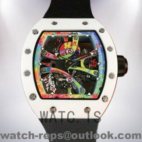 Richard Mille RM68-01 Men RM68-01-002 Around 50*40mm White Watch