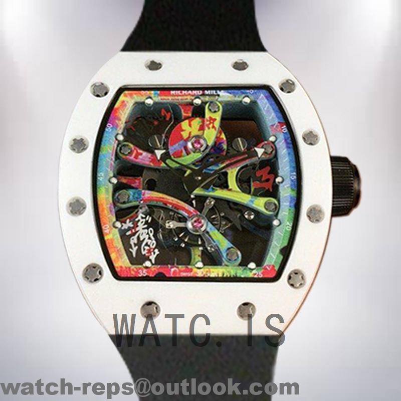 Richard Mille RM68-01 Men Around 50*40mm RM68-01-003 Hand Wind Watch 3