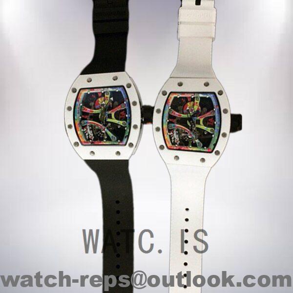 Richard Mille RM68-01 Men RM68-01-002 Around 50*40mm White Watch - Image 3
