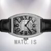 Franck Muller Croco 40mm 8880 CH IRO CRO Men's Silver-tone Watch - Image 3
