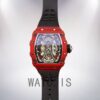 Richard Mille RM53-01 Around 50*43mm Men RM53-01-003 Red Rubber Band Watch - Image 2