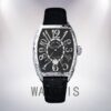 Franck Muller Cintrée Curvex 8880 CC AT 40mm Unisex Silver-tone Black Dial Watch - Image 2
