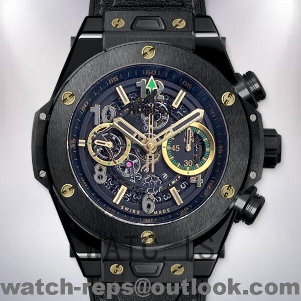 Hublot Big Bang Men 411.CX.1189.VR.USB16 44mm Leather Strap Watch