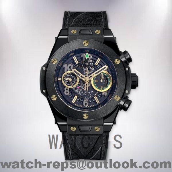Hublot Big Bang Men 411.CX.1189.VR.USB16 44mm Leather Strap Watch - Image 2