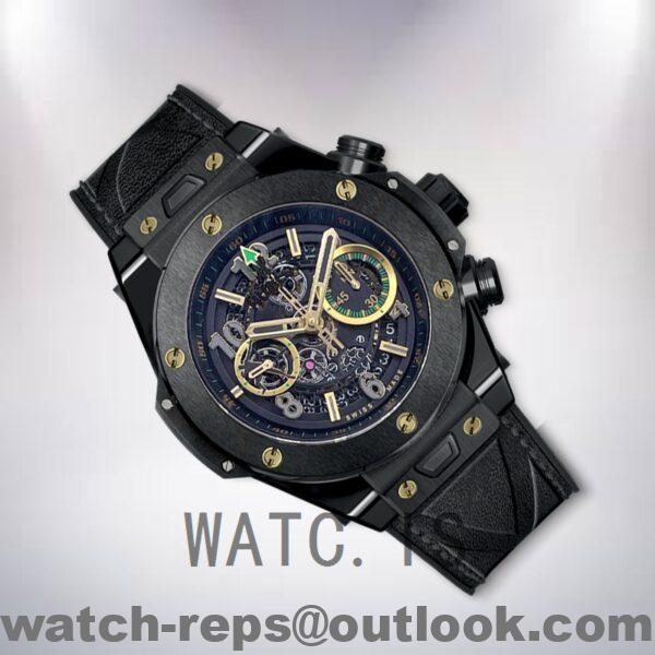 Hublot Big Bang Men 411.CX.1189.VR.USB16 44mm Leather Strap Watch - Image 3