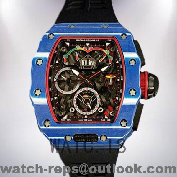 Richard Mille RM50-03 Around 50*44.5mm RM50-03-002 Men Blue Watch