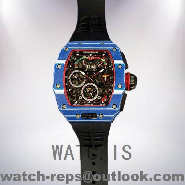 Richard Mille RM50-03 Around 50*44.5mm RM50-03-002 Men Blue Watch - Image 2