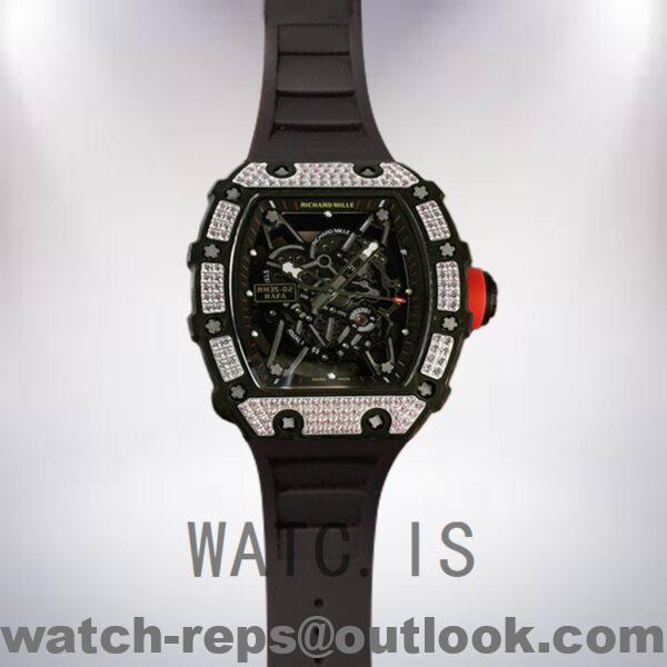 Richard Mille RM35-02 Men Around 50*42mm RM35-02-020 Black Watch - Image 2