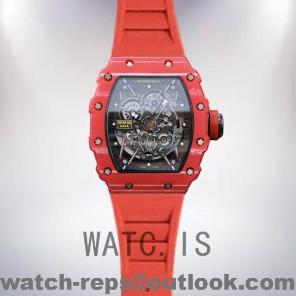 Richard Mille RM35-02 Men Around 50*42mm RM35-02-007 Rubber Band Watch - Image 2
