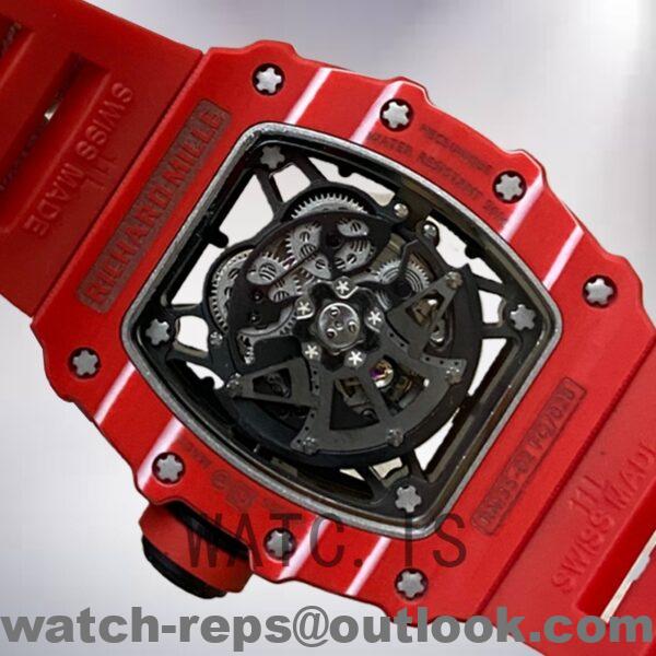 Richard Mille RM35-02 Men Around 50*42mm RM35-02-007 Rubber Band Watch - Image 3
