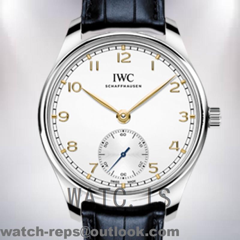 IWC Portuguese Chrono 43mm/40mm IW390209 Men’s Grey Dial Automatic Watch 3