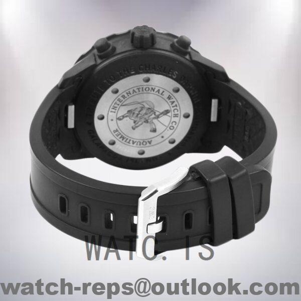 IWC Aquatimer Men's 45mm IWC376705 Rubber Band Black Dial Watch - Image 4