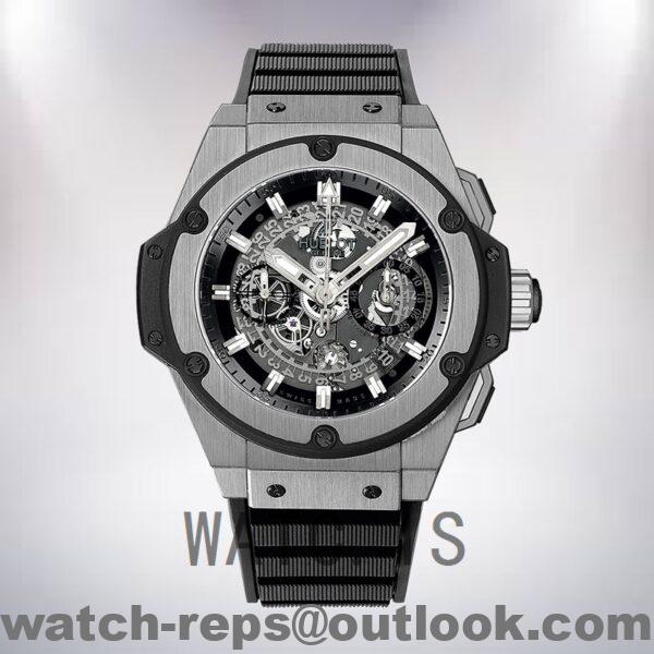 Hublot King Power 48mm Men 701.NX.0170.RX Skeleton Dial Automatic Watch 5