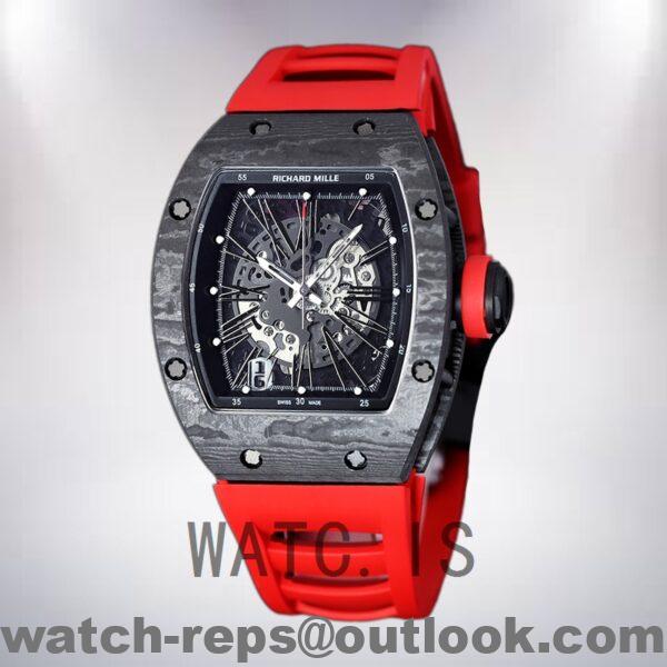 Richard Mille RM 010 50*42mm RM 010-012 Men Transparent Dial Watch - Image 2
