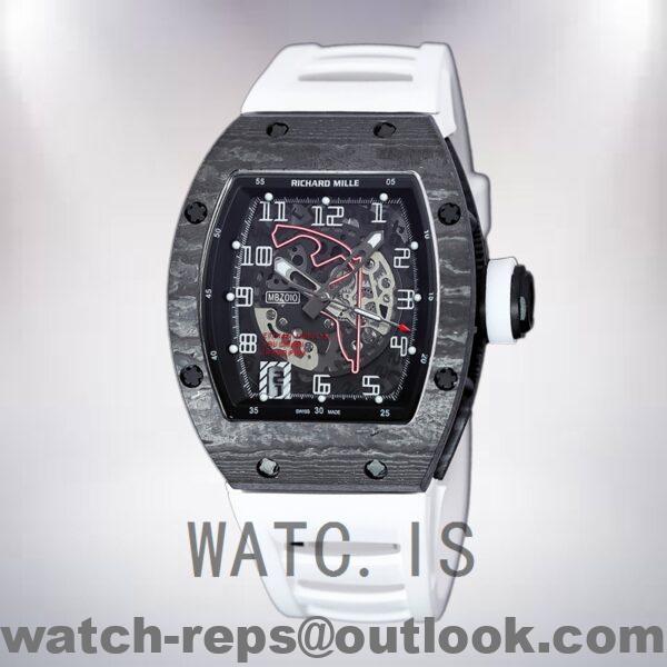 Richard Mille RM 010 Men 50*42mm RM 010-010 Transparent Dial Watch - Image 2