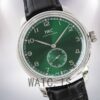 IWC Portuguese Automatic Men's IW358310 44mm/40mm Green Dial Silver-tone Watch - Image 3