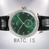 IWC Portuguese Automatic Men's IW358310 44mm/40mm Green Dial Silver-tone Watch - Image 4