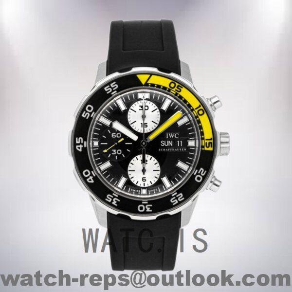 IWC Aquatimer Men's 44mm IW376709 Automatic Silver-tone Watch - Image 2