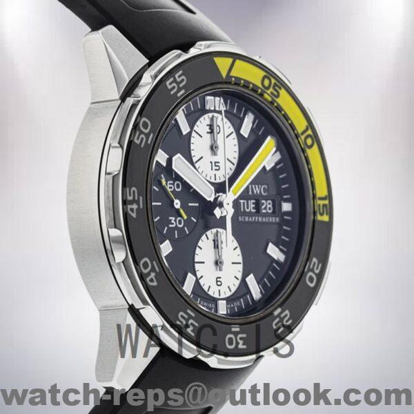 IWC Aquatimer Men's 44mm IW376709 Automatic Silver-tone Watch - Image 4