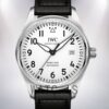 IWC Pilot 42mm/40mm IW327012 Men's Silver-tone White Dial Watch