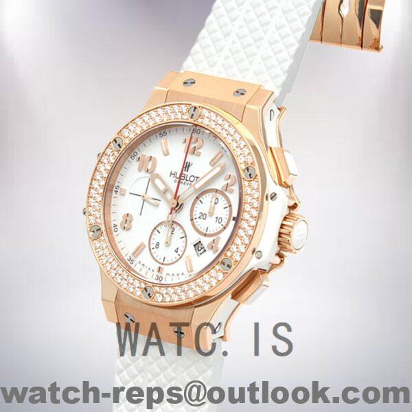 Hublot Big Bang 301.PE.230.RW.114 44mm Men's Rubber Band Rose Gold-tone Watch - Image 3