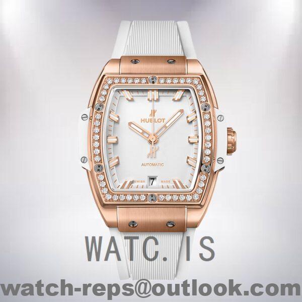 Hublot Big Bang 40mm 665.OE.2080.RW.1204 Unisex White Dial Silver-tone Watch - Image 2