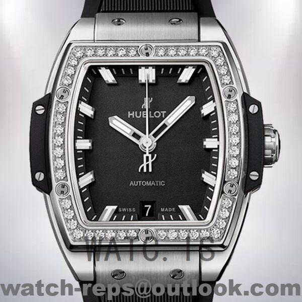 Hublot Spirit Of Big Bang Unisex 665.NX.1170.RX.1204 40mm Silver-tone Black Dial Watch 4