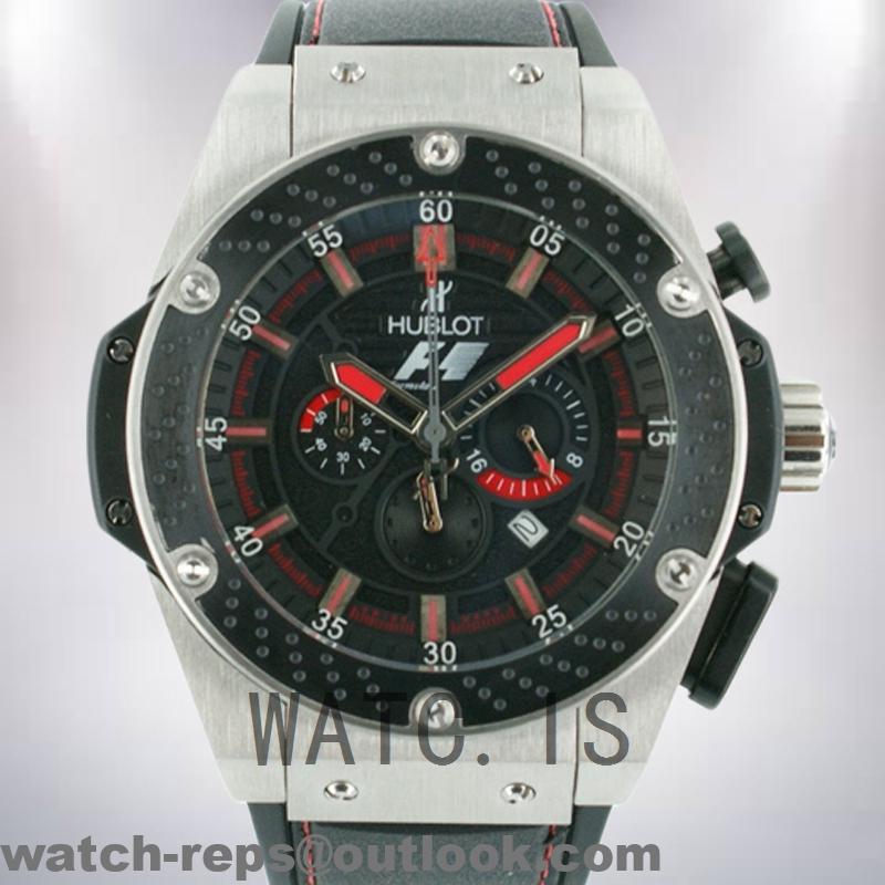 Hublot Spirit Of Big Bang Unisex 665.NX.1170.RX.1204 40mm Silver-tone Black Dial Watch 3