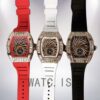 Richard Mille RM51-02 Ladies Around 45*37mm RM51-02-001 Mechanical Rubber Band Watch - Image 3