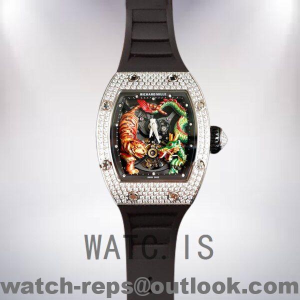 Richard Mille RM51-01 RM51-01-002 Ladies Around 48*40mm Mechanical Silver Watch - Image 2