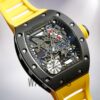 Richard Mille RM035 Around 50*45mm RM035-005 Men Rubber Band Mechanical Watch - Image 3