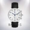 IWC Portuguese Chrono 42mm IW371446 Men's Automatic Silver-tone Watch - Image 2