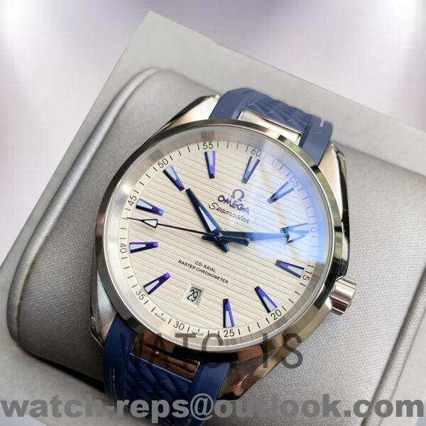 Omega Aqua Terra Men 40 mm 220.12.41.21.06.001 Grey Dial Silver-tone Watch 9