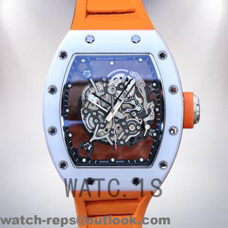 Richard Mille RM055 RM055-003 Around 50*42mm Men Mechanical Watch 2