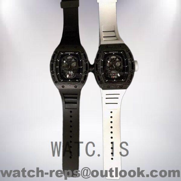 Richard Mille RM052 Men Around 50*43mm RM052-011 Rubber Band Watch - Image 3