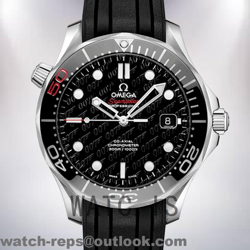 Omega Seamaster 41mm Men SeamasterBLSB-003 Silver-tone Automatic Watch 3