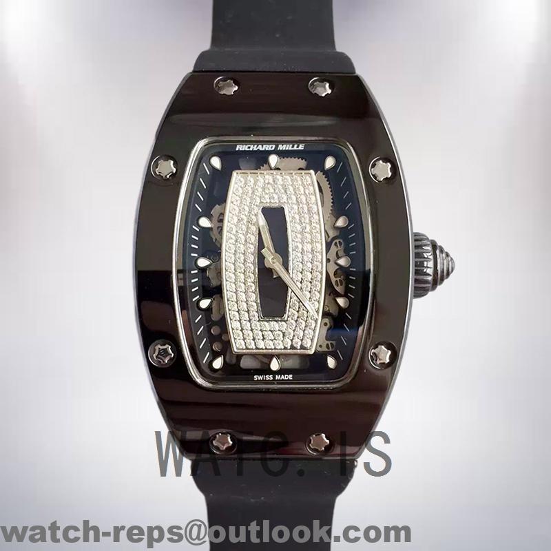Richard Mille RM07-02 RM07-02-001 Ladies Around 31*45mm Automatic Watch 3