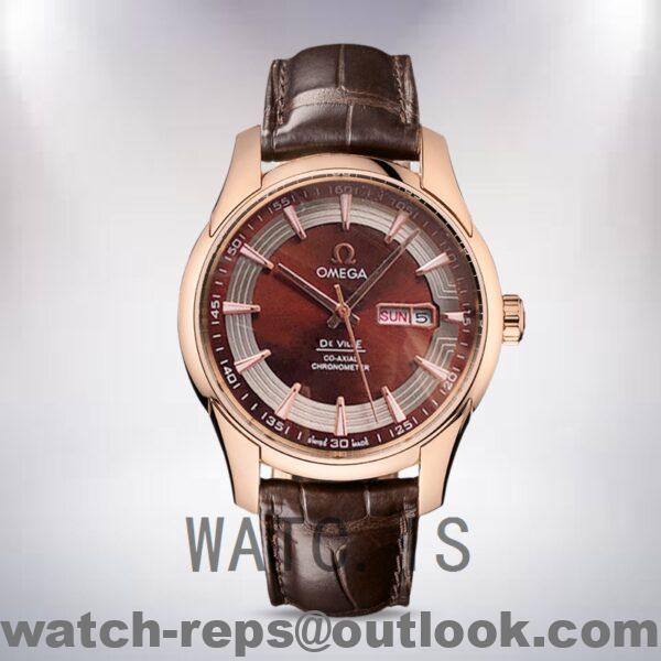 Omega De Ville Men 431.63.41.22.13.001 41mm Automatic Rose Gold-tone Watch - Image 2