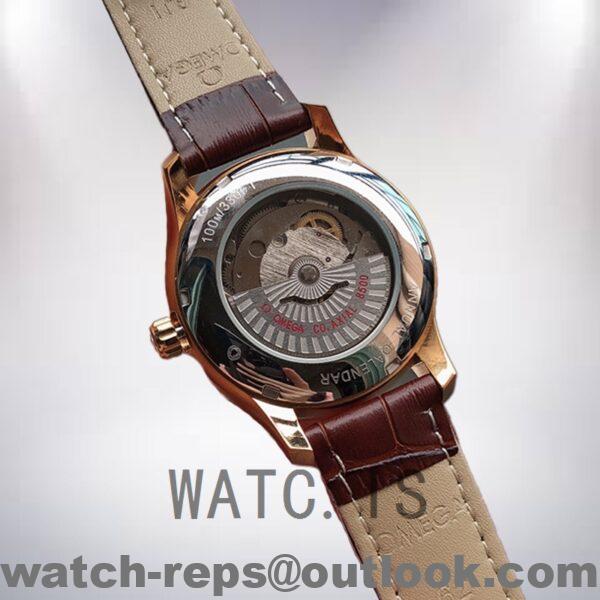 Omega De Ville Men 431.63.41.22.13.001 41mm Automatic Rose Gold-tone Watch - Image 3